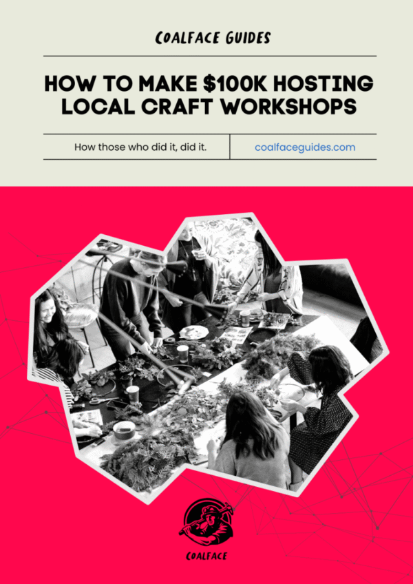 How to Make a 100K Hosting Local Craft Workshops