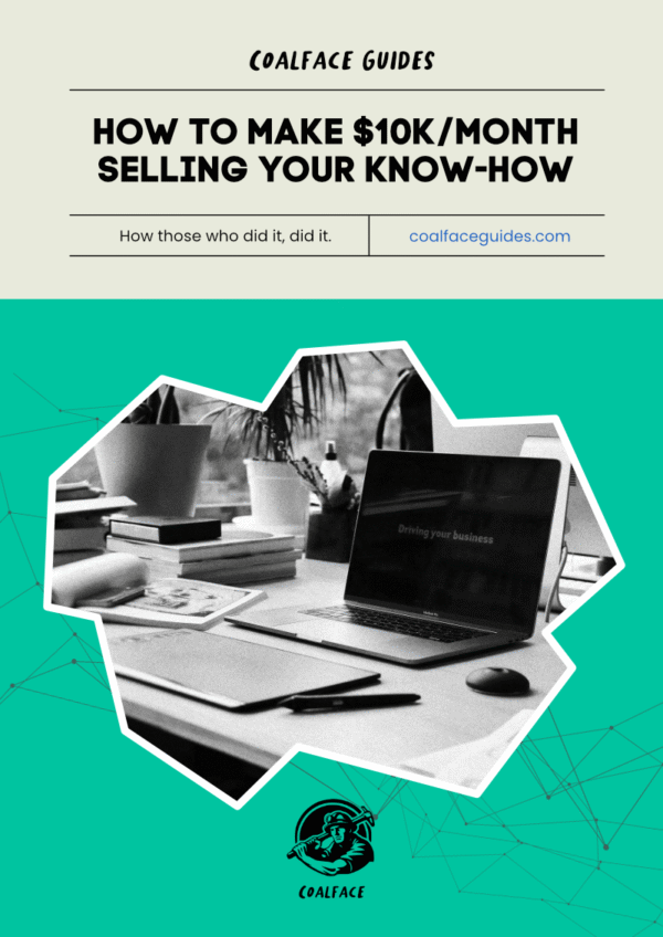 How to Make $10K/Month Selling Your Know-How