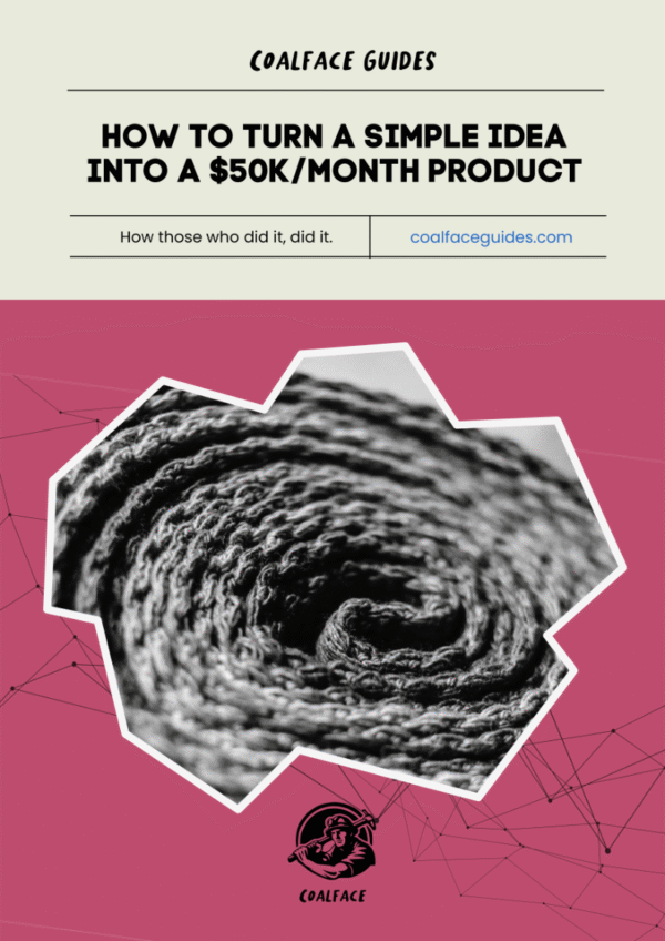 How to Turn a Simple Idea into a 50K a Month Product